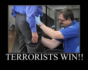 TSA Terrorists Win Crotch Grabbing Motivational Poster